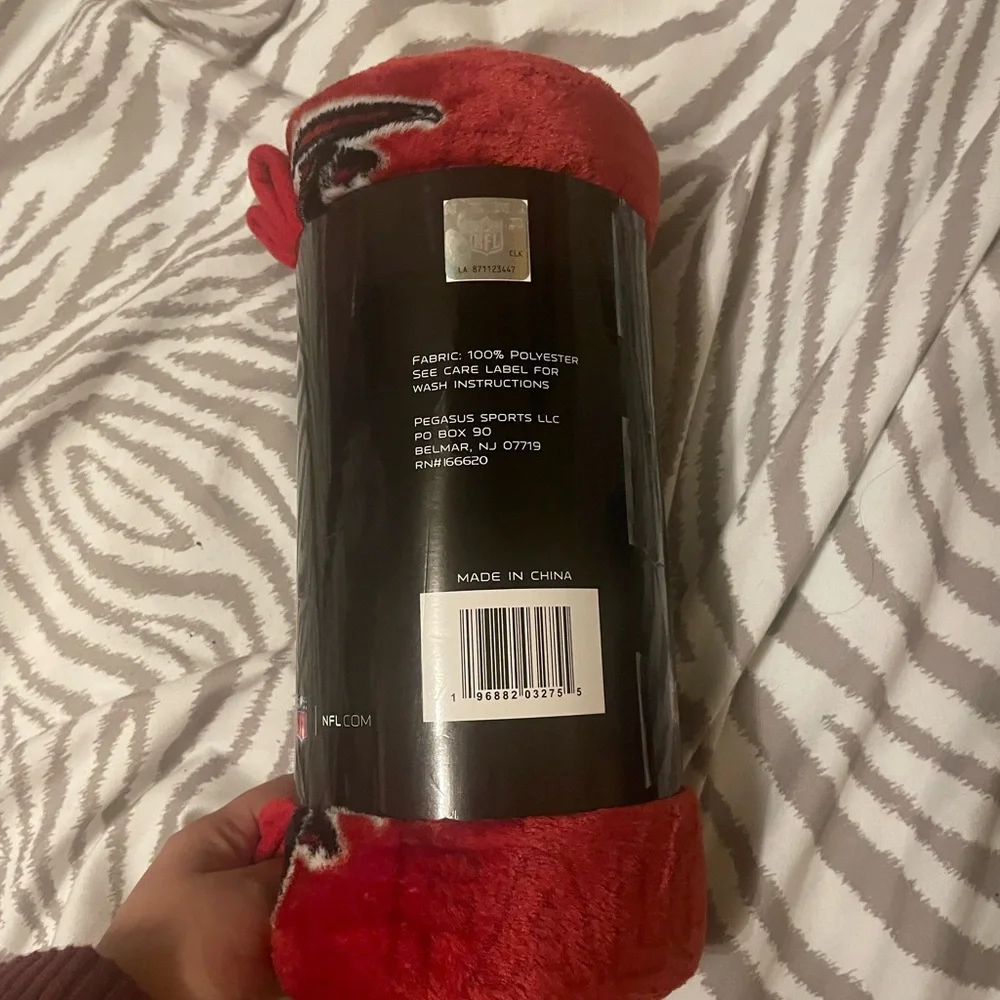 NFL Atlanta Falcons Plush Throw